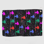 SERVIETTE DE GOLF SKIEUR D'HIVER (Horizontal)