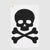 Serviette De Golf Skulls Bones (Devant)
