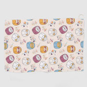 Serviette De Golf Sleepy Sloth (Horizontal)