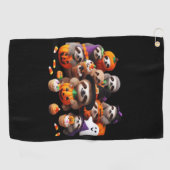 Serviette De Golf Sloth Beautiful laziness Classic T-Shirt (Horizontal)