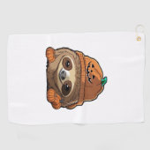 Serviette De Golf Sloth espuki sison halloween T-shirt classique (Horizontal)
