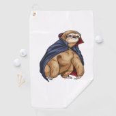 Serviette De Golf Sloth Halloween Vampire classique T-shirt (En situation)