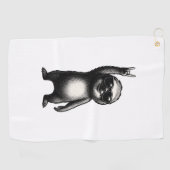 Serviette De Golf Sloth Rocking Dance (Horizontal)