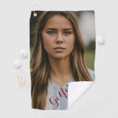 Serviette de golf Smart Golfer Girl (En situation)