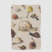 Serviette De Golf Snail Slug Garden Pet Gastropod (Devant)