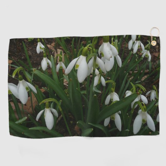 Serviette De Golf Snowdrops I (Horizontal)