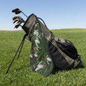 Serviette De Golf Snowdrops I (Vert)