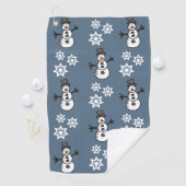 Serviette De Golf Snowman (En situation)