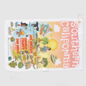 Serviette de golf SoCal (Horizontal)