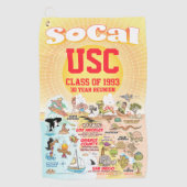 Serviette De Golf SoCal personnalisable (Devant)