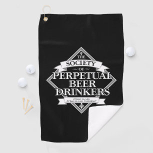 Serviette De Golf Société des boissons de bière perpétuelle serviett