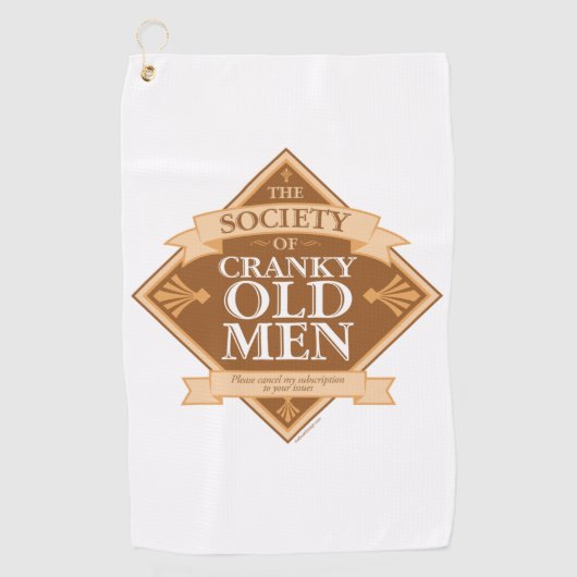 Serviette De Golf Society of Cranky (Devant)