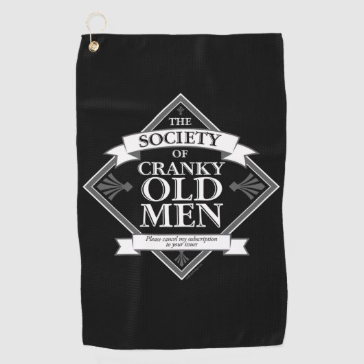 Serviette De Golf Society of Cranky (Devant)