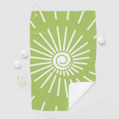 Serviette De Golf Soleil 13 (En situation)