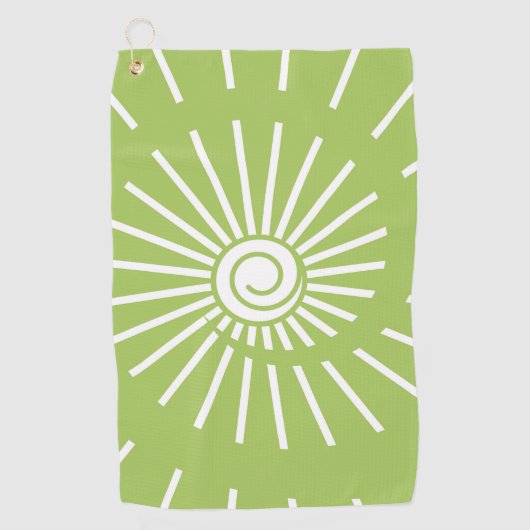 Serviette De Golf Soleil 13 (Devant)