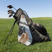 Serviette De Golf Soleil doré (Vert)