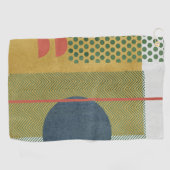 Serviette De Golf Soleil Rouge IV (Horizontal)