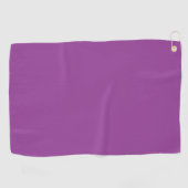 Serviette De Golf Solid dark orchid purple (Horizontal)