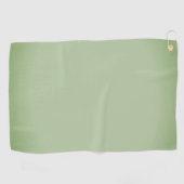 Serviette De Golf Solid Jade Green Celadon (Horizontal)