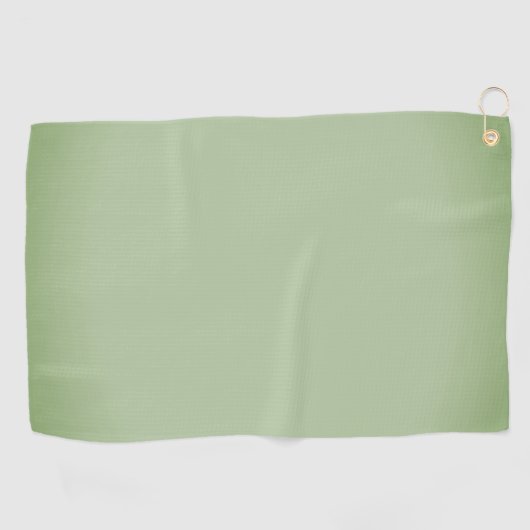 Serviette De Golf Solid Jade Green Celadon (Horizontal)