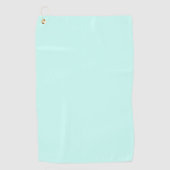 Serviette De Golf Solide camée vert menthe doux turquoise (Devant)