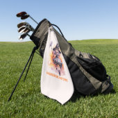 Serviette De Golf Sorcières lunaires (Vert)