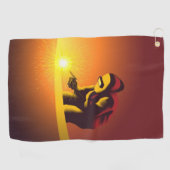 Serviette De Golf Soudage (Horizontal)