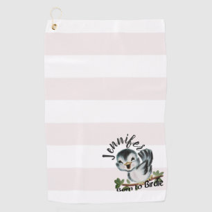 Serviette De Golf Soutenu aux cadeaux de golf personnalisés par