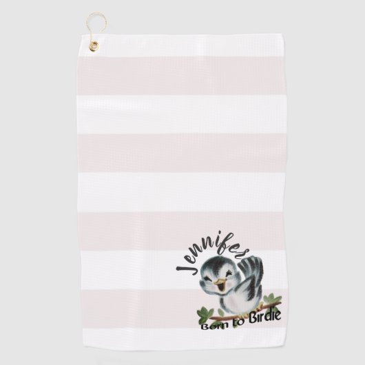 Serviette De Golf Soutenu aux cadeaux de golf personnalisés par (Devant)
