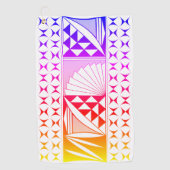 Serviette De Golf Southwest Native Sunrise in Rainbow (Devant)