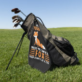 Serviette De Golf Soyez Toujours Un Renard (Vert)