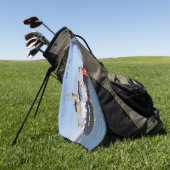 Serviette de golf Spar (Vert)