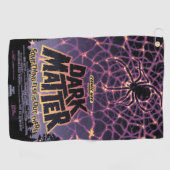 Serviette De Golf Spider Cosmic Web, Galaxie d'Halloween des horreur (Horizontal)