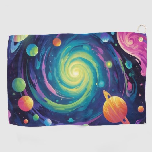 Serviette De Golf Spin planétaire (Horizontal)