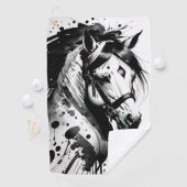Serviette De Golf Spirit Pony 10 (En situation)