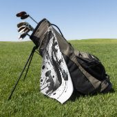 Serviette De Golf Spirit Pony 10 (Vert)