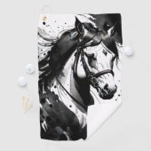 Serviette De Golf Spirit Pony 9 (En situation)