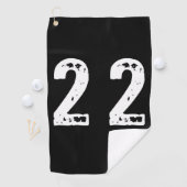 Serviette De Golf Sport numéro 22 (En situation)