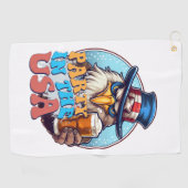 Serviette De Golf SPORT Party aux USA (Horizontal)