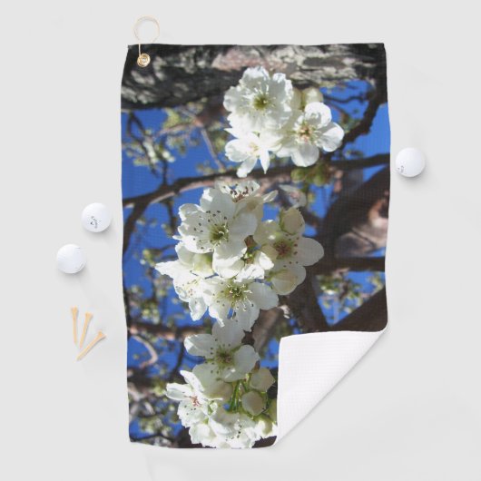 Serviette De Golf Spring Flowering Pear Tree (En situation)