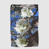 Serviette De Golf Spring Flowering Pear Tree (Devant)