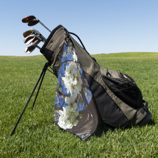 Serviette De Golf Spring Flowering Pear Tree (Vert)