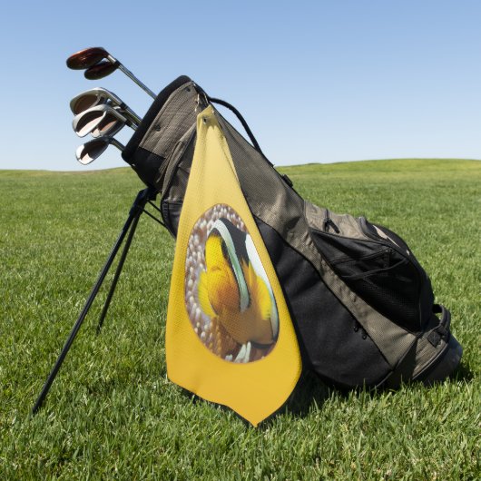 Serviette De Golf SPRING MOOD – Soft Yellow | deep to light | (Vert)