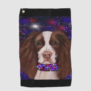 Serviette De Golf Springer Spaniel anglais