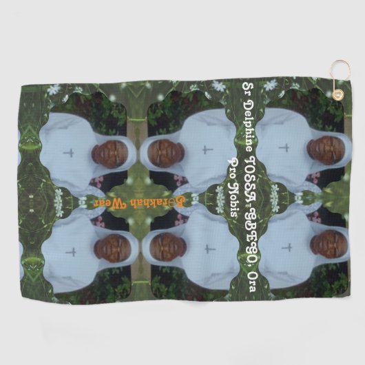 Serviette de golf Sr Delphine TOSSA_GBEGO (Horizontal)
