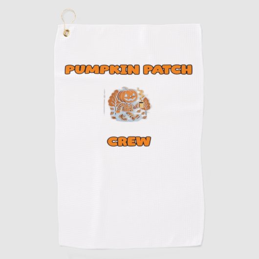 Serviette De Golf St. Bernard Halloween Thanksgiving Christmas Class (Devant)