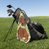 Serviette De Golf St. Patty Doxie (Vert)