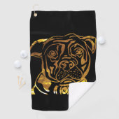 SERVIETTE DE GOLF STAFFORDSHIRE AMÉRICAIN (En situation)