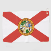 Serviette De Golf State of Florida Golf Towel (Horizontal)