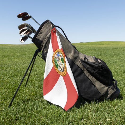 Serviette De Golf State of Florida Golf Towel (Vert)